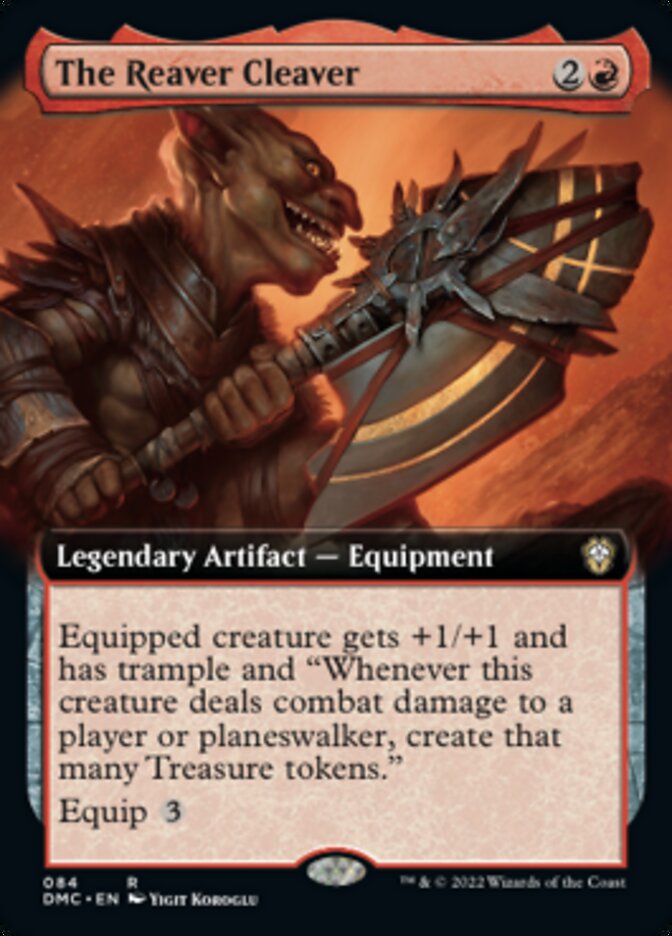 The Reaver Cleaver (Extended Art) [Dominaria United Commander] | Gamers Paradise