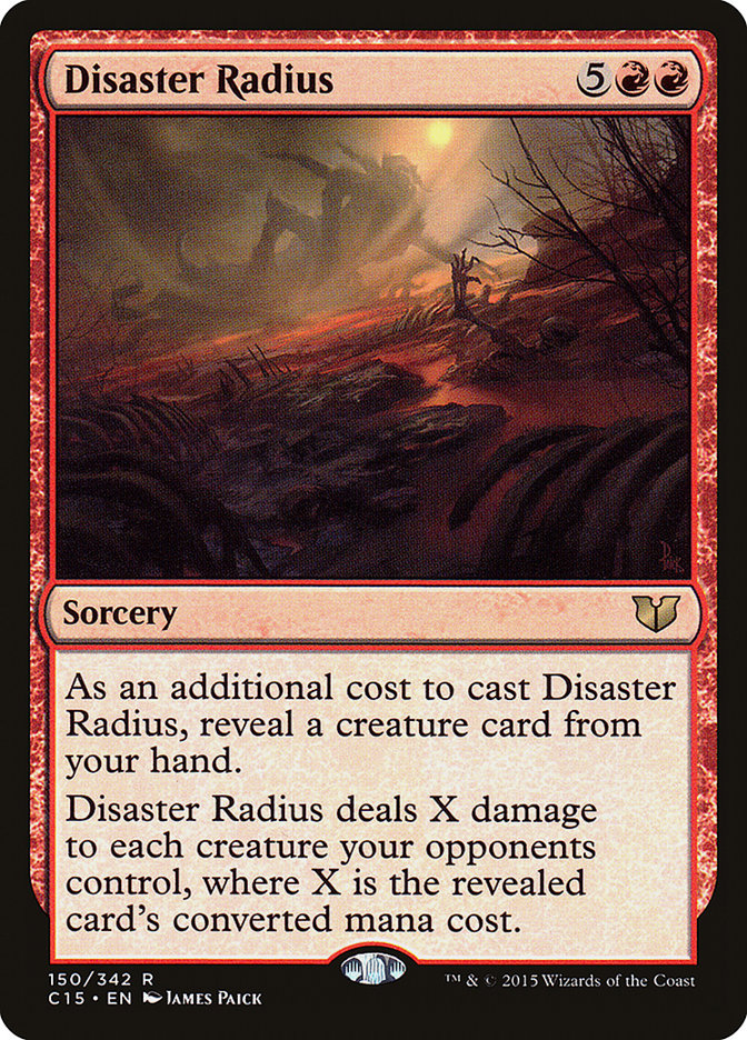 Disaster Radius [Commander 2015] | Gamers Paradise