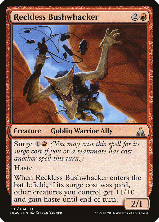 Reckless Bushwhacker [Oath of the Gatewatch] | Gamers Paradise