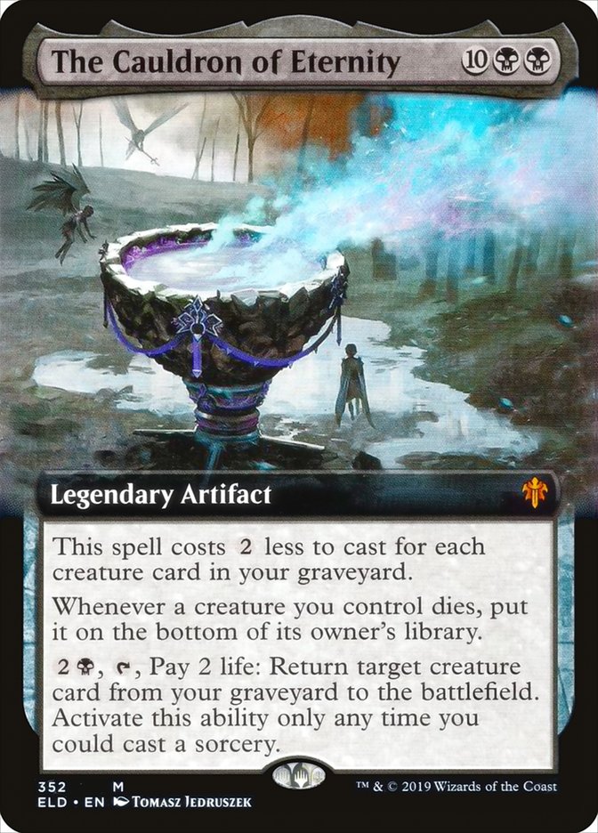 The Cauldron of Eternity (Extended Art) [Throne of Eldraine] | Gamers Paradise