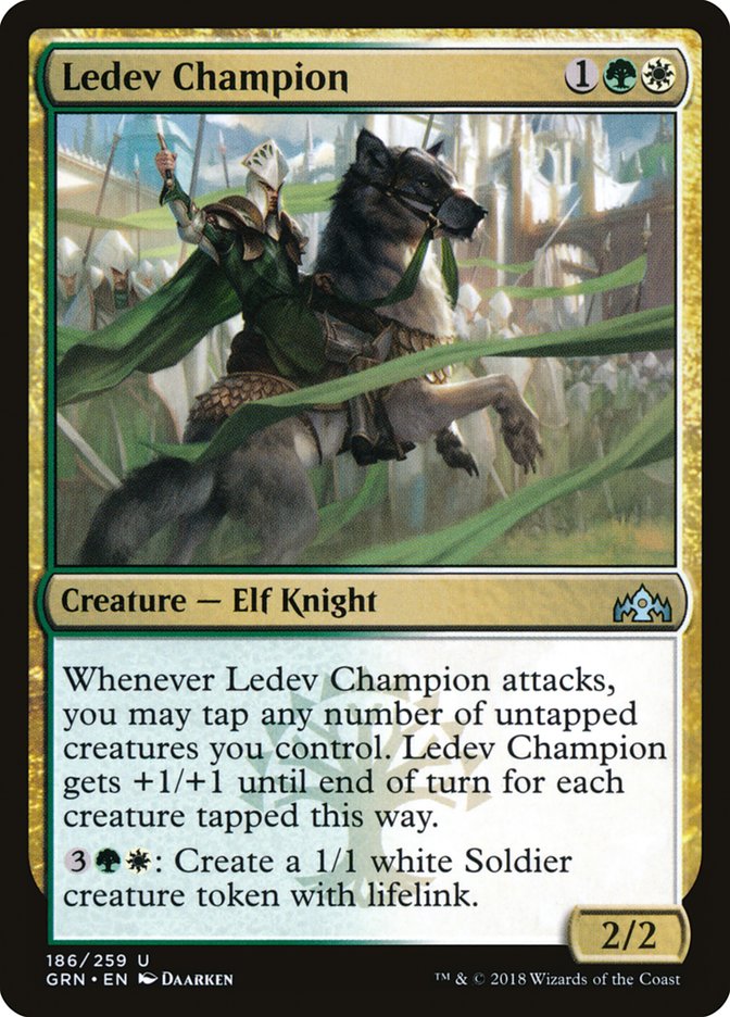 Ledev Champion [Guilds of Ravnica] | Gamers Paradise