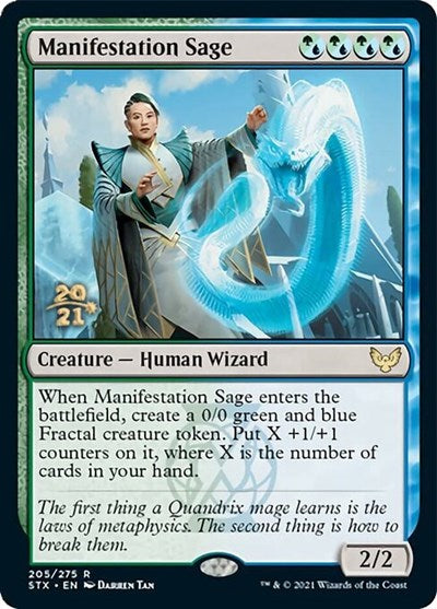 Manifestation Sage [Strixhaven: School of Mages Prerelease Promos] | Gamers Paradise