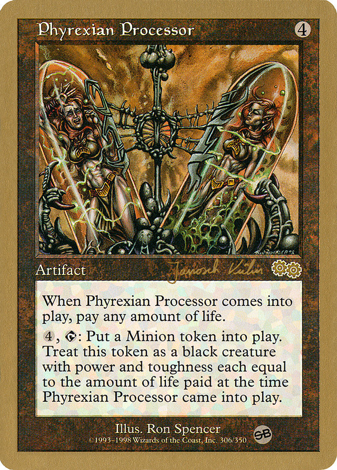Phyrexian Processor (Janosch Kuhn) (SB) [World Championship Decks 2000] | Gamers Paradise