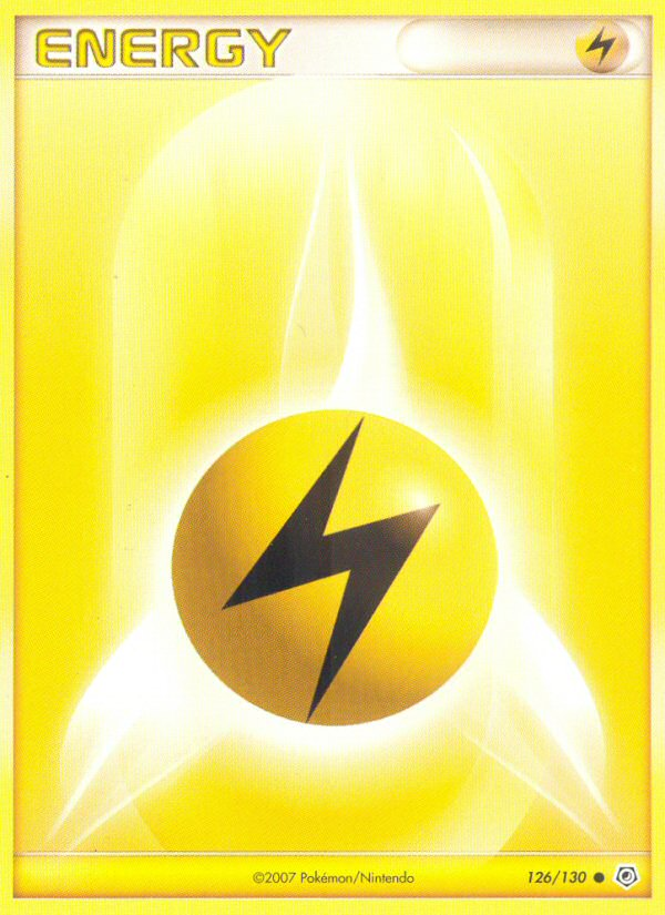 Lightning Energy (126/130) [Diamond & Pearl: Base Set] | Gamers Paradise