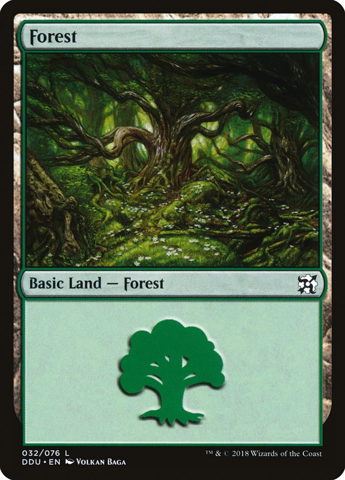 Forest (32) [Duel Decks: Elves vs. Inventors] | Gamers Paradise