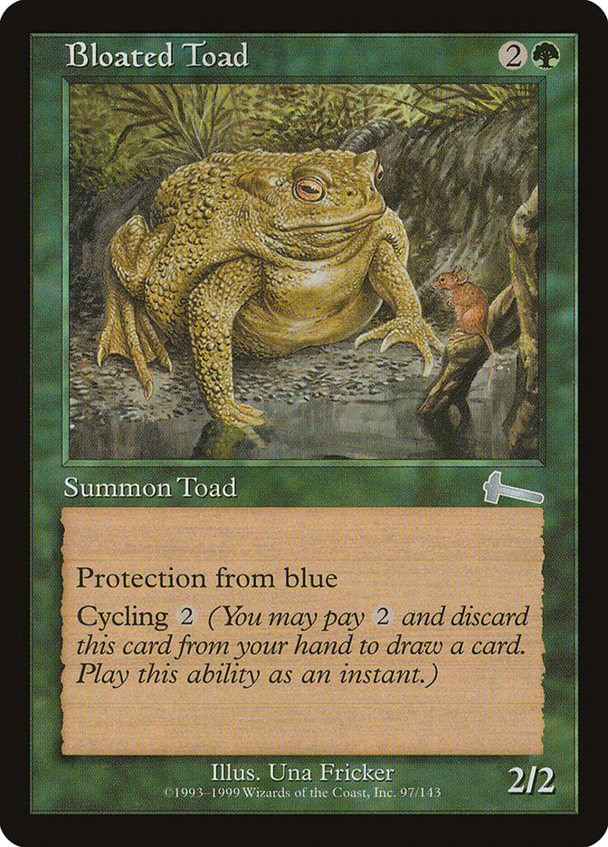 Bloated Toad [Urza's Legacy] | Gamers Paradise