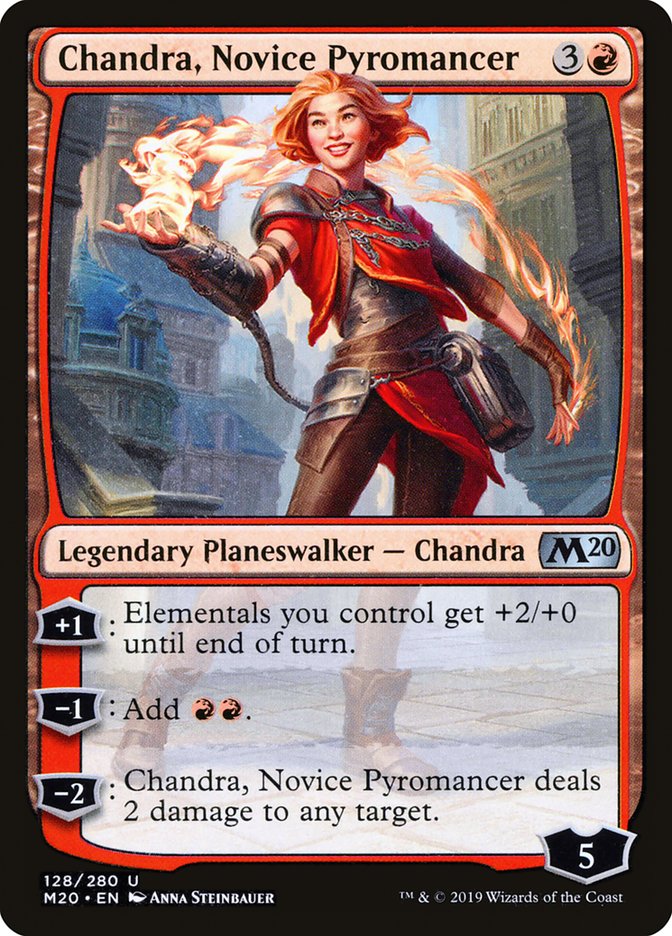 Chandra, Novice Pyromancer [Core Set 2020] | Gamers Paradise