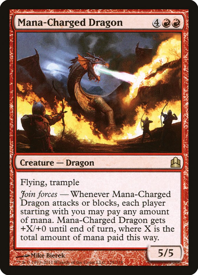 Mana-Charged Dragon [Commander 2011] | Gamers Paradise