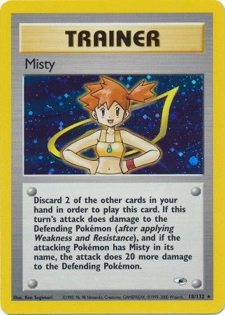 Misty (18/132) [Gym Heroes Unlimited] | Gamers Paradise