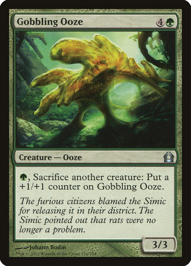 Gobbling Ooze [Return to Ravnica] | Gamers Paradise