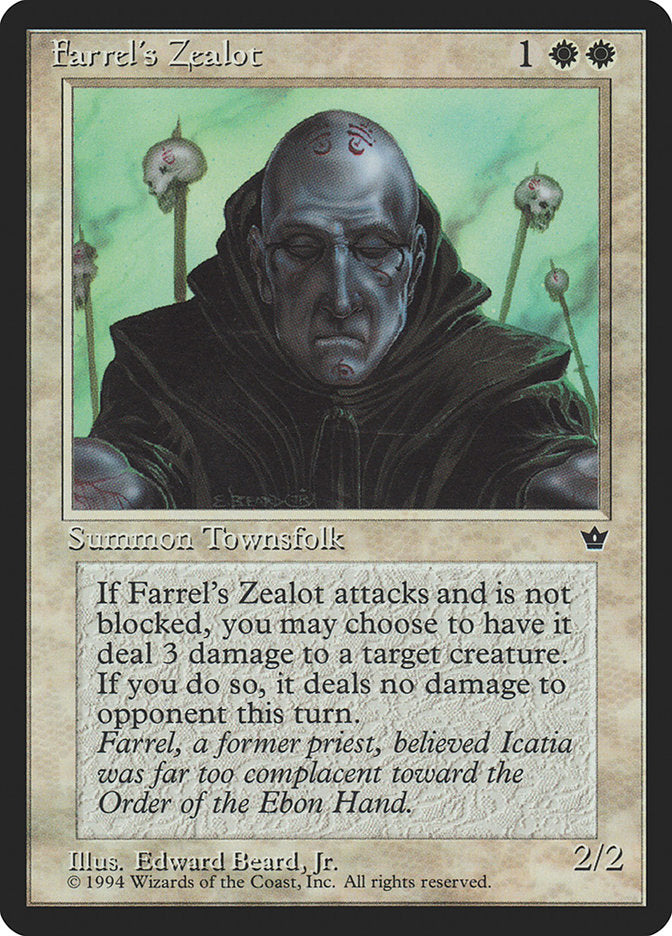 Farrel's Zealot (Edward P. Beard, Jr.) [Fallen Empires] | Gamers Paradise