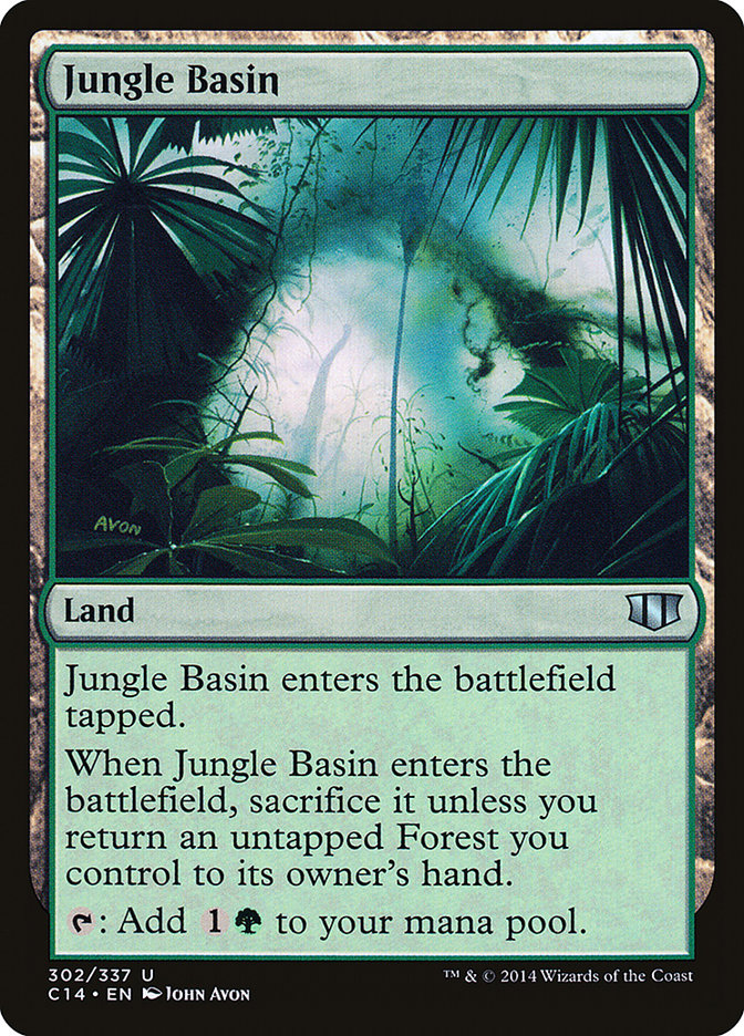 Jungle Basin [Commander 2014] | Gamers Paradise