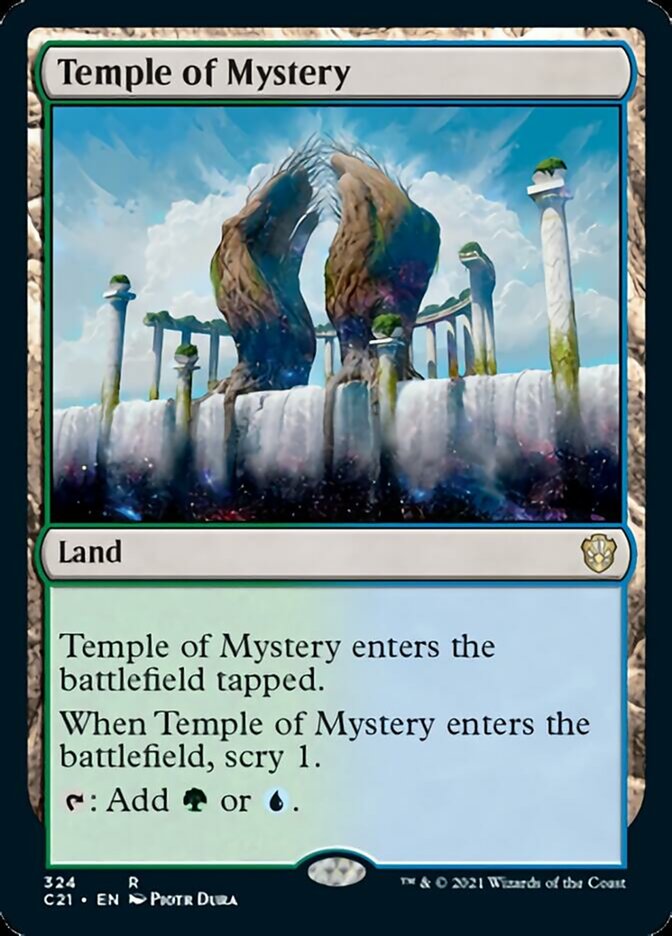 Temple of Mystery [Commander 2021] | Gamers Paradise