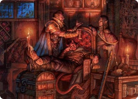 Long Rest Art Card [Dungeons & Dragons: Adventures in the Forgotten Realms Art Series] | Gamers Paradise