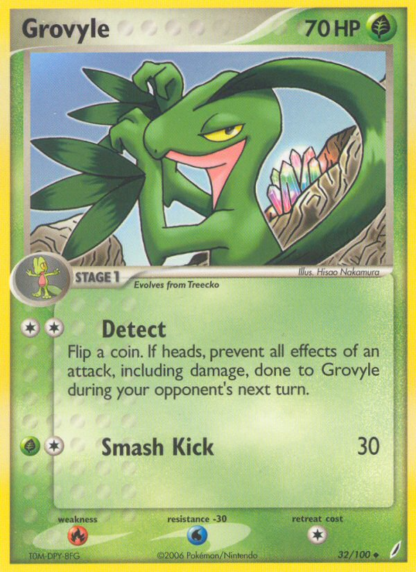 Grovyle (32/100) [EX: Crystal Guardians] | Gamers Paradise