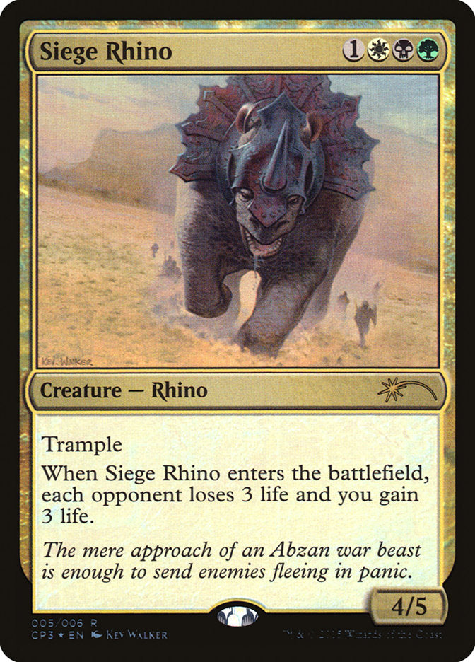 Siege Rhino [Magic Origins Clash Pack] | Gamers Paradise