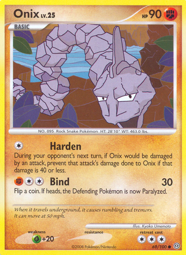 Onix (69/100) [Diamond & Pearl: Stormfront] | Gamers Paradise