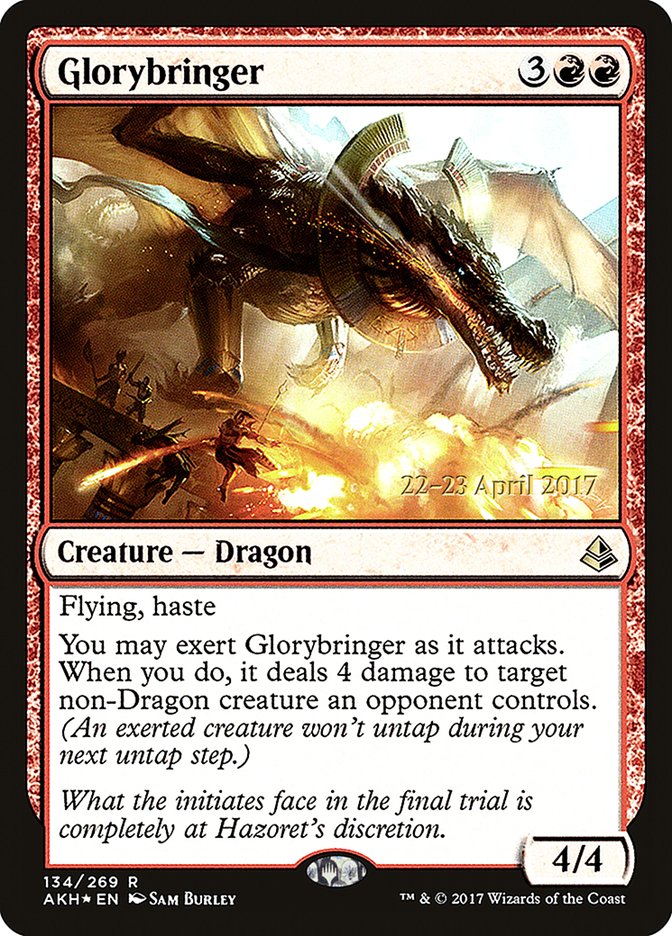 Glorybringer [Amonkhet Prerelease Promos] | Gamers Paradise