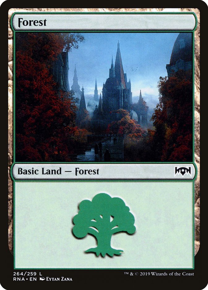 Forest (264) [Ravnica Allegiance] | Gamers Paradise