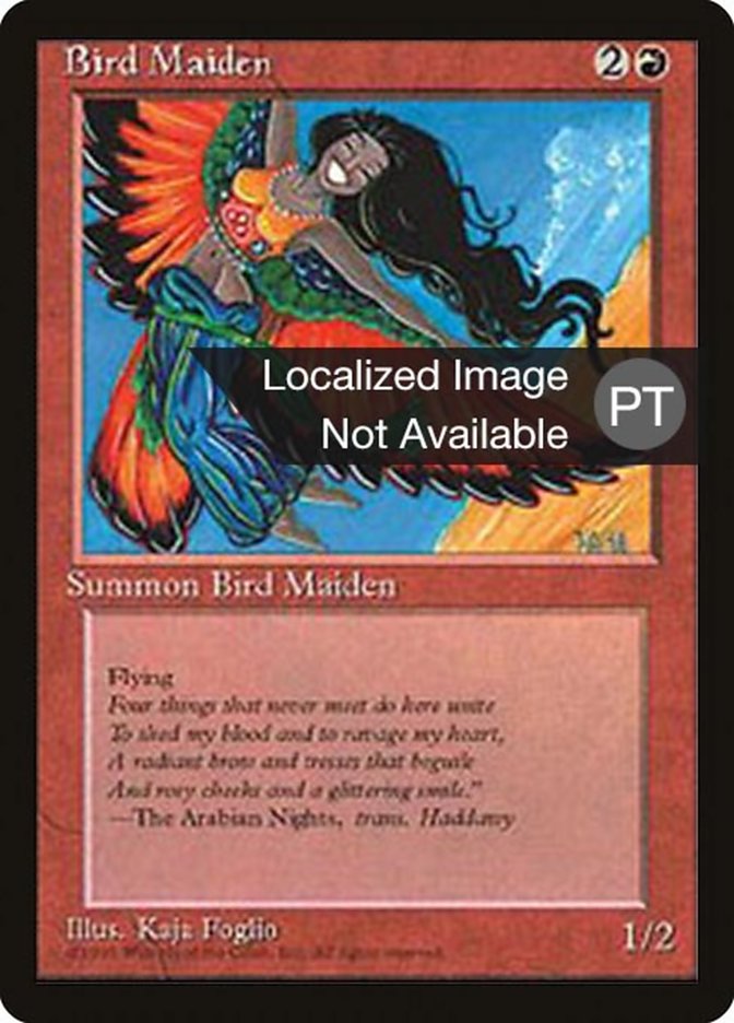 Bird Maiden [Fourth Edition (Foreign Black Border)] | Gamers Paradise