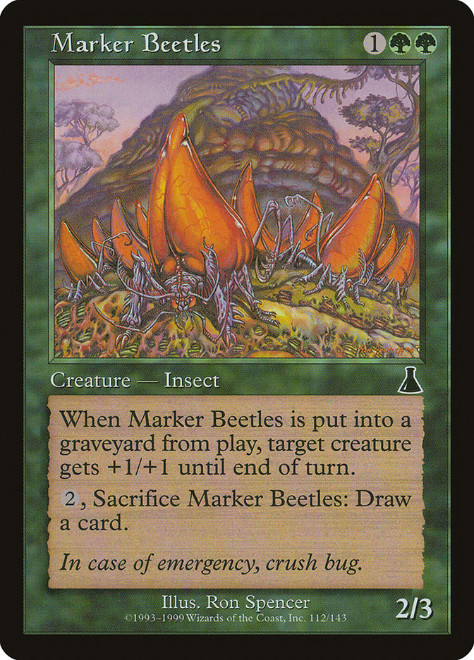 Marker Beetles [Urza's Destiny] | Gamers Paradise