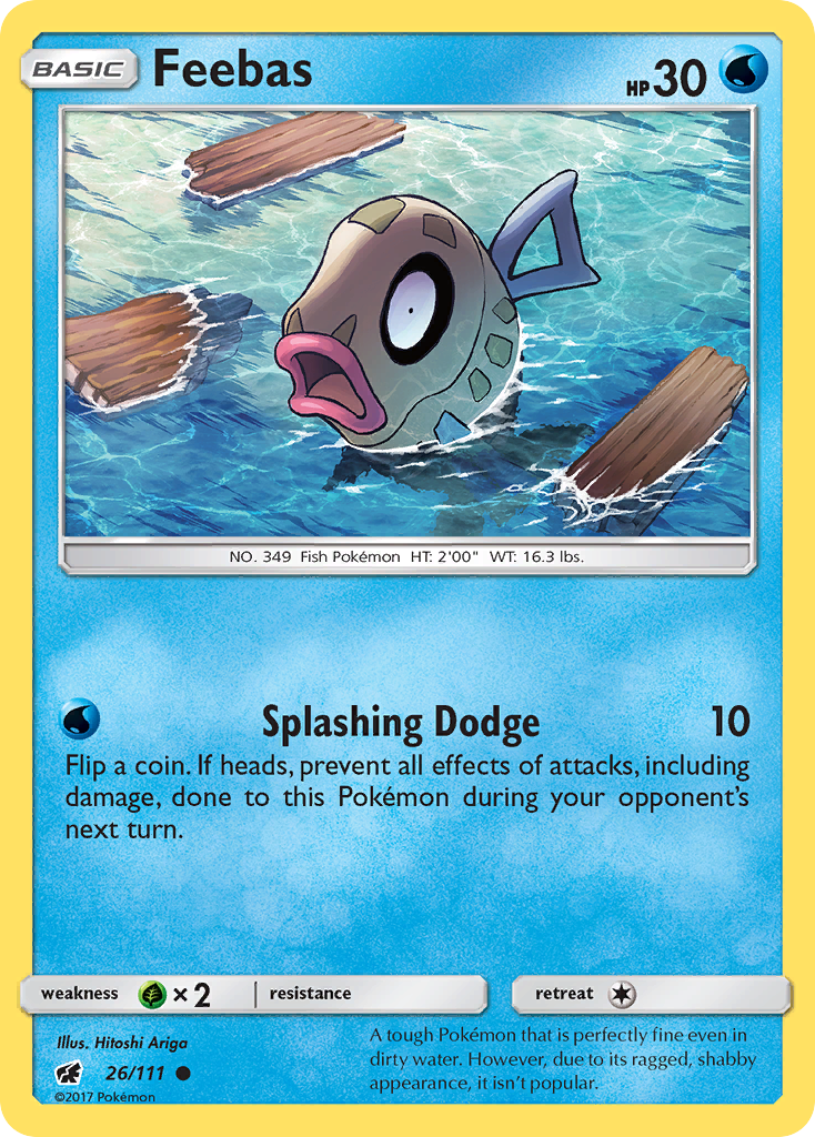 Feebas (26/111) [Sun & Moon: Crimson Invasion] | Gamers Paradise