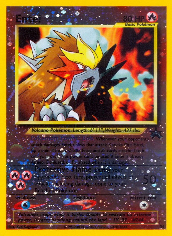 Entei (34) [Wizards of the Coast: Black Star Promos] | Gamers Paradise