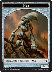 Myr (023) // Thopter (025) Double-Sided Token [Commander 2018 Tokens] | Gamers Paradise