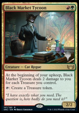Black Market Tycoon (Promo Pack) [Streets of New Capenna Promos] | Gamers Paradise