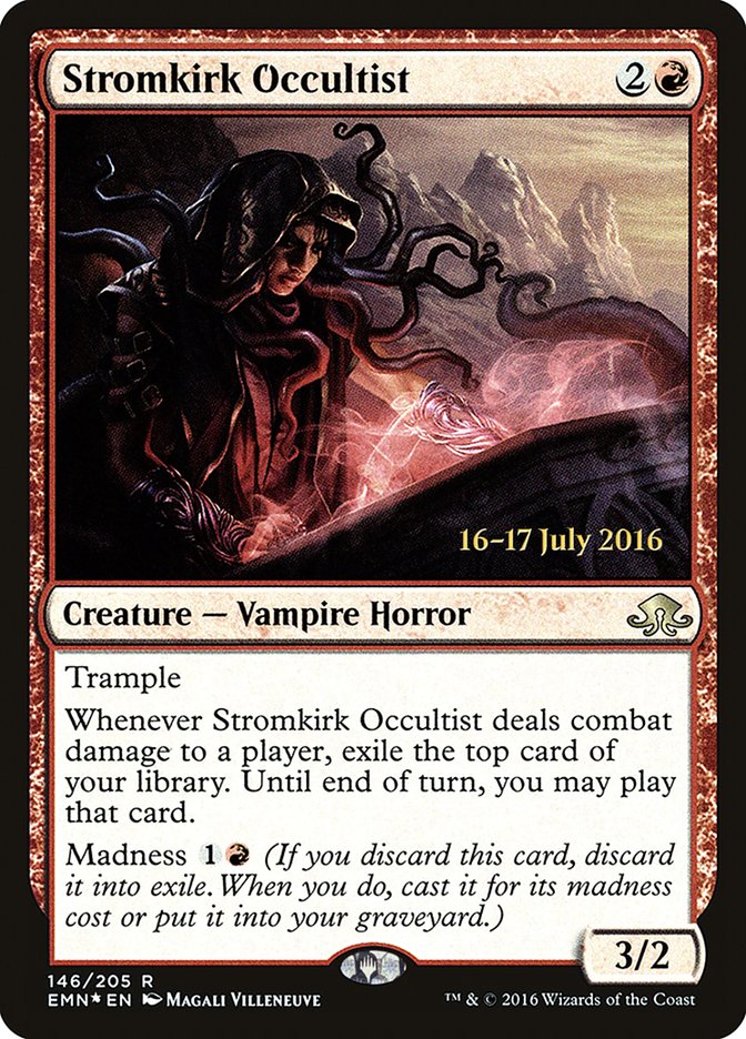 Stromkirk Occultist [Eldritch Moon Prerelease Promos] | Gamers Paradise