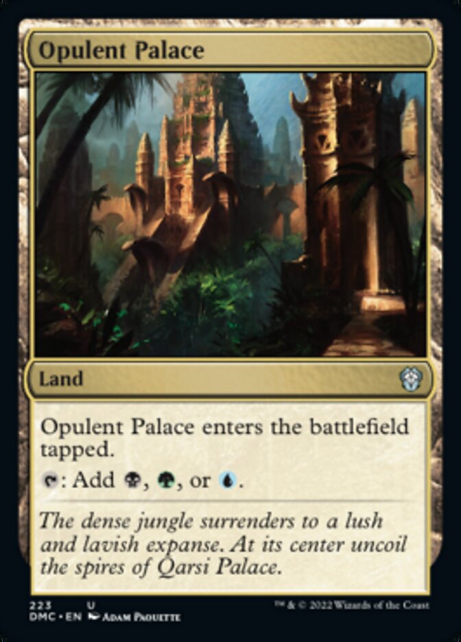 Opulent Palace [Dominaria United Commander] | Gamers Paradise