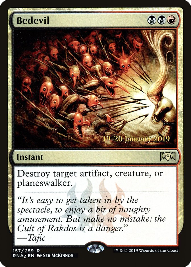 Bedevil [Ravnica Allegiance Prerelease Promos] | Gamers Paradise