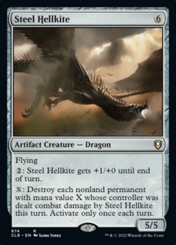 Steel Hellkite [Commander Legends: Battle for Baldur's Gate] | Gamers Paradise