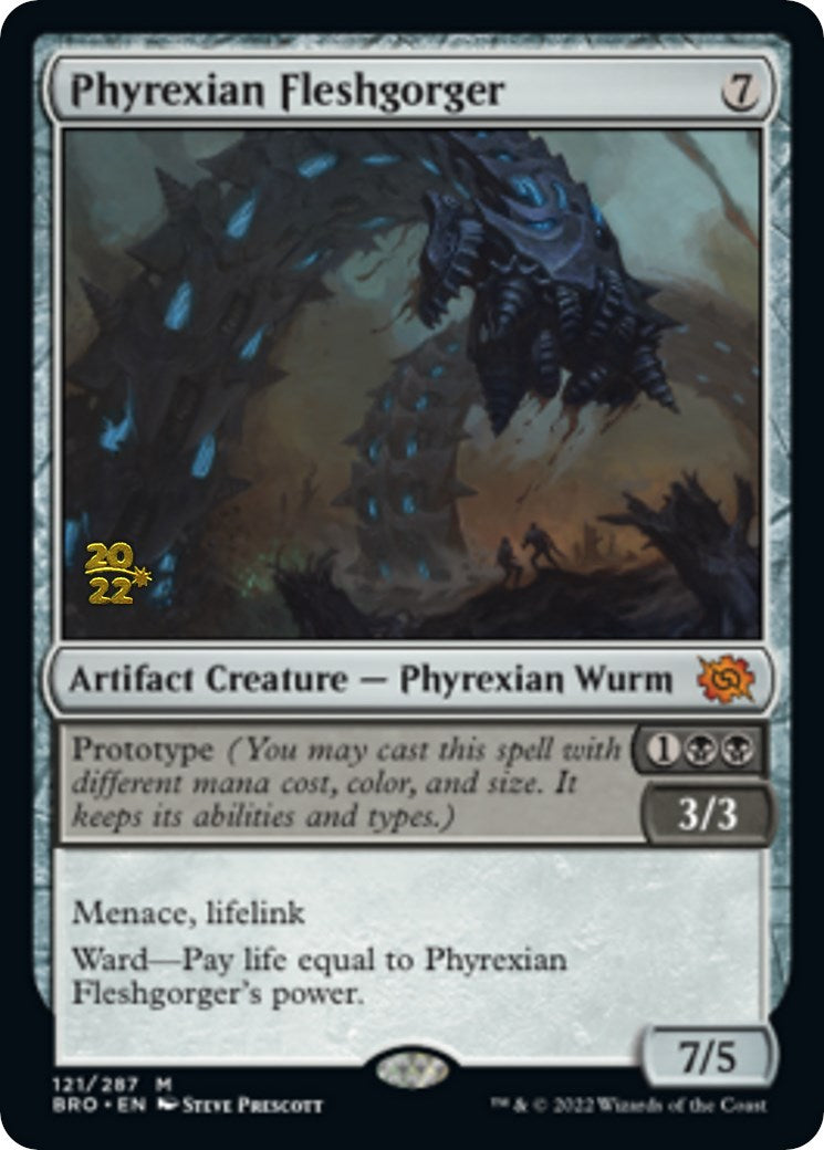 Phyrexian Fleshgorger [The Brothers' War Prerelease Promos] | Gamers Paradise
