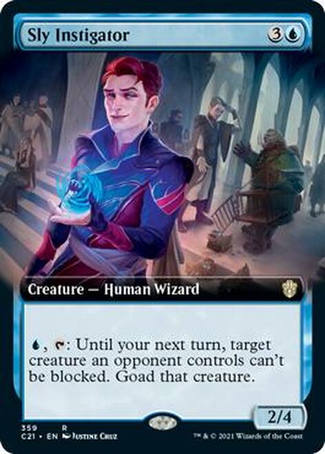 Sly Instigator (Extended Art) [Commander 2021] | Gamers Paradise