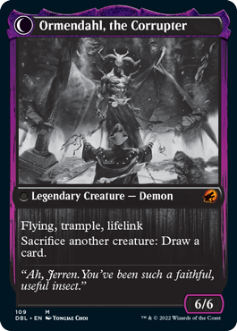 Jerren, Corrupted Bishop // Ormendahl, the Corrupted [Innistrad: Double Feature] | Gamers Paradise