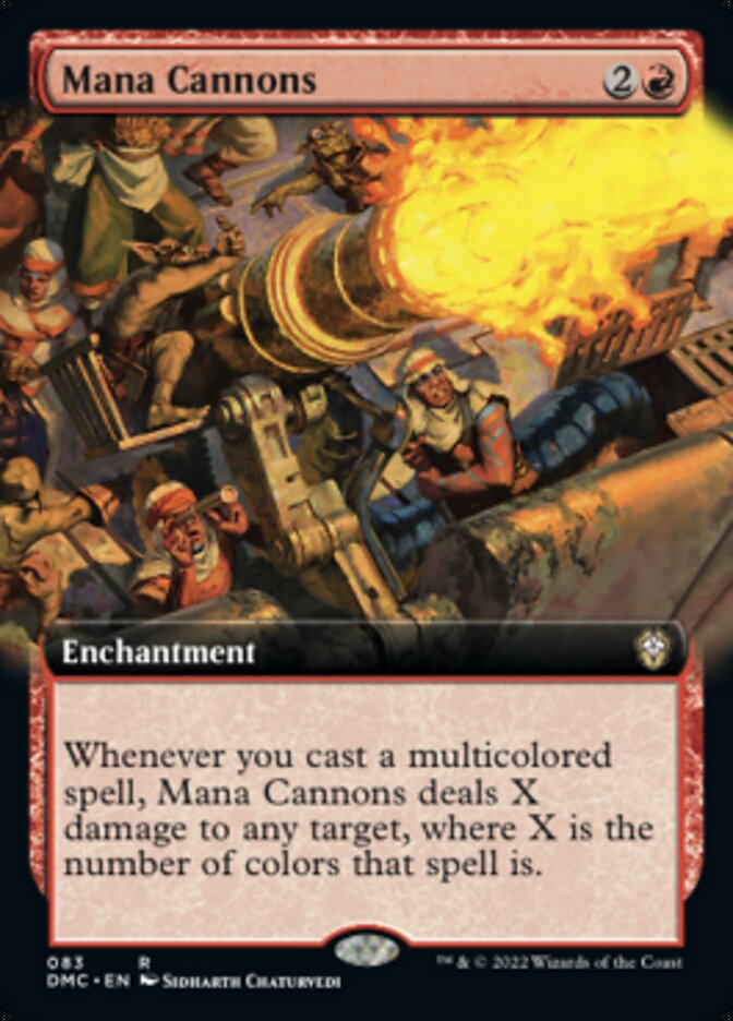 Mana Cannons (Extended Art) [Dominaria United Commander] | Gamers Paradise