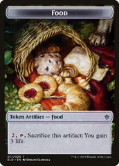 Mouse // Food (17) Double-Sided Token [Throne of Eldraine Tokens] | Gamers Paradise