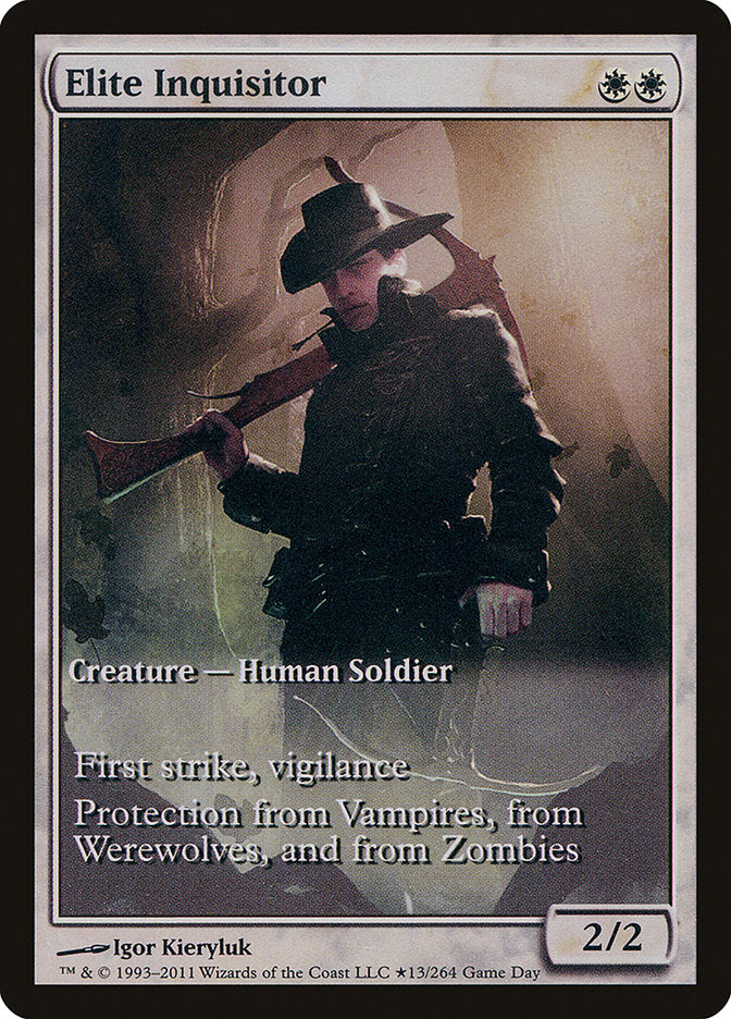 Elite Inquisitor (Game Day) [Innistrad Promos] | Gamers Paradise