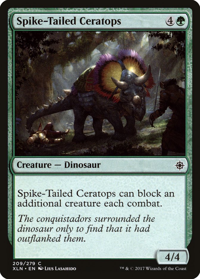 Spike-Tailed Ceratops [Ixalan] | Gamers Paradise