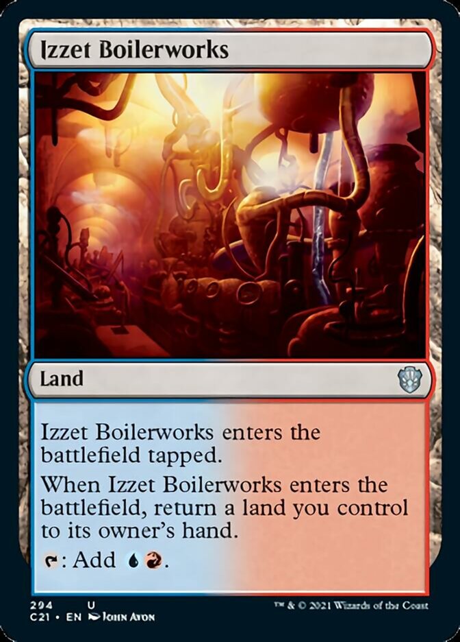 Izzet Boilerworks [Commander 2021] | Gamers Paradise