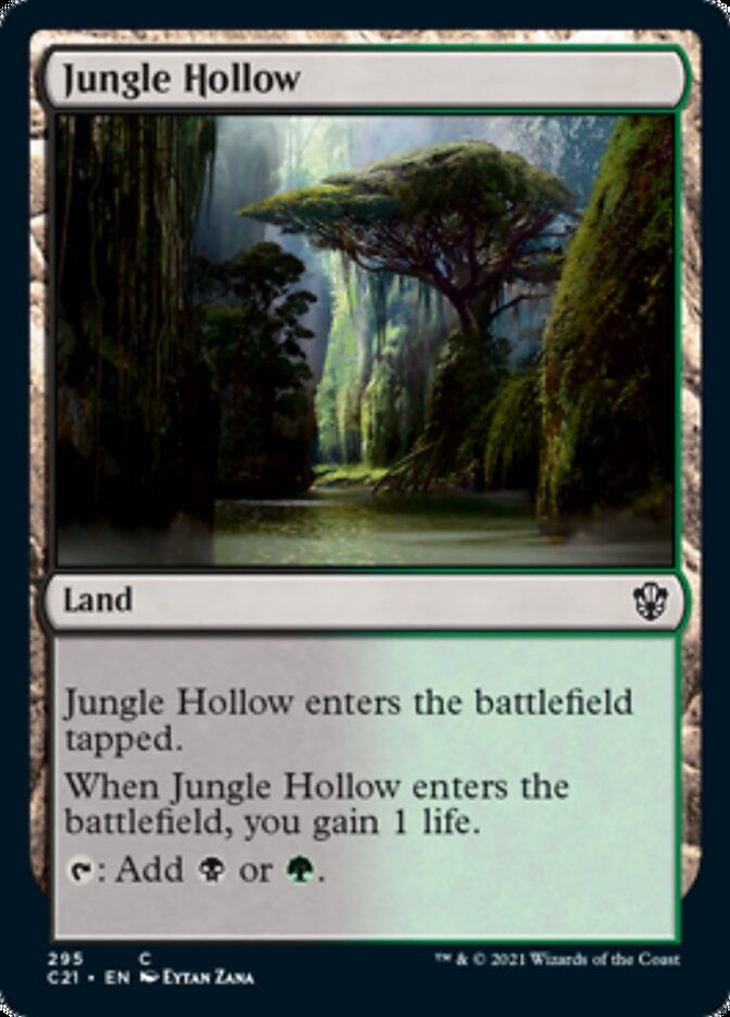 Jungle Hollow [Commander 2021] | Gamers Paradise