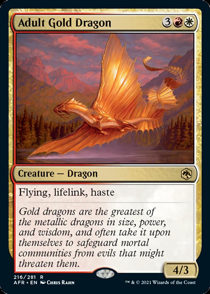 Adult Gold Dragon [Dungeons & Dragons: Adventures in the Forgotten Realms] | Gamers Paradise