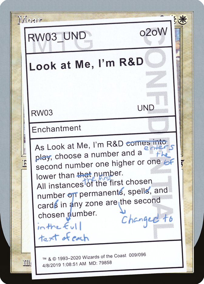 Look at Me, I'm R&D [Unsanctioned] | Gamers Paradise