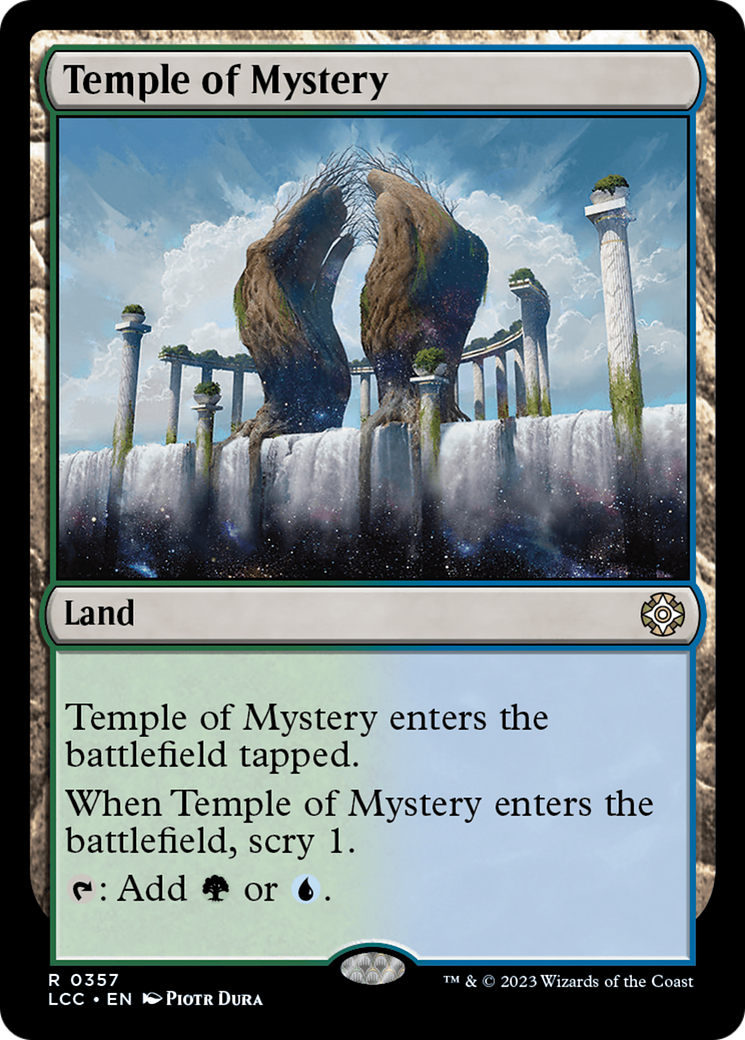 Temple of Mystery [The Lost Caverns of Ixalan Commander] | Gamers Paradise