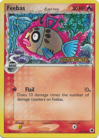 Feebas (49/101) (Delta Species) (Stamped) [EX: Dragon Frontiers] | Gamers Paradise
