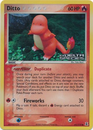 Ditto (61/113) (Stamped) [EX: Delta Species] | Gamers Paradise