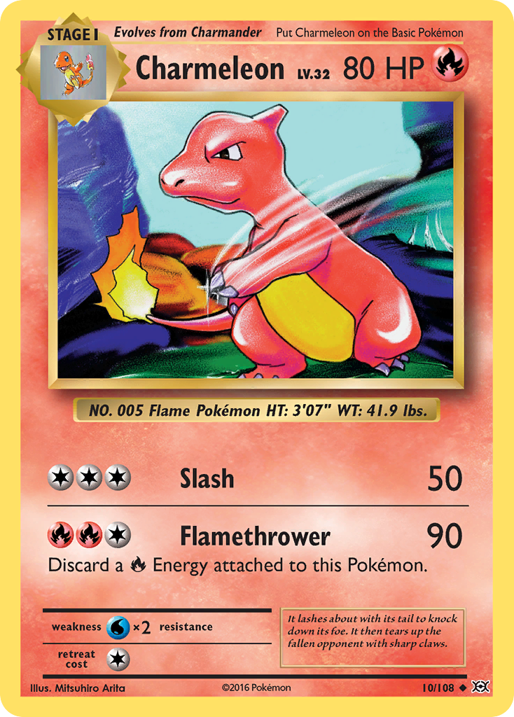 Charmeleon (10/108) [XY: Evolutions] | Gamers Paradise