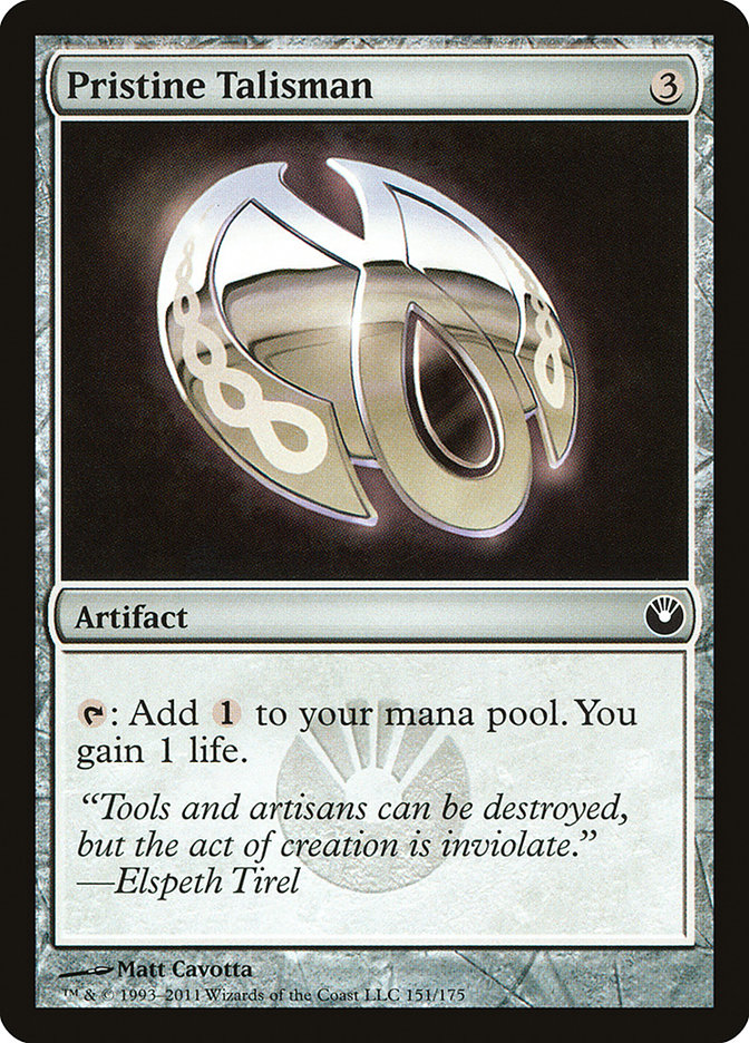 Pristine Talisman (Game Day) [New Phyrexia Promos] | Gamers Paradise