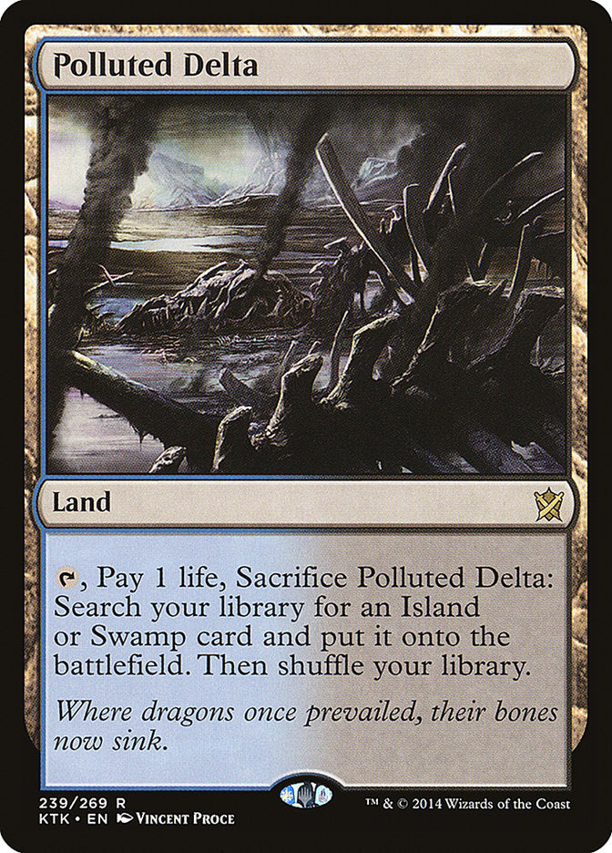 Polluted Delta [Khans of Tarkir] | Gamers Paradise